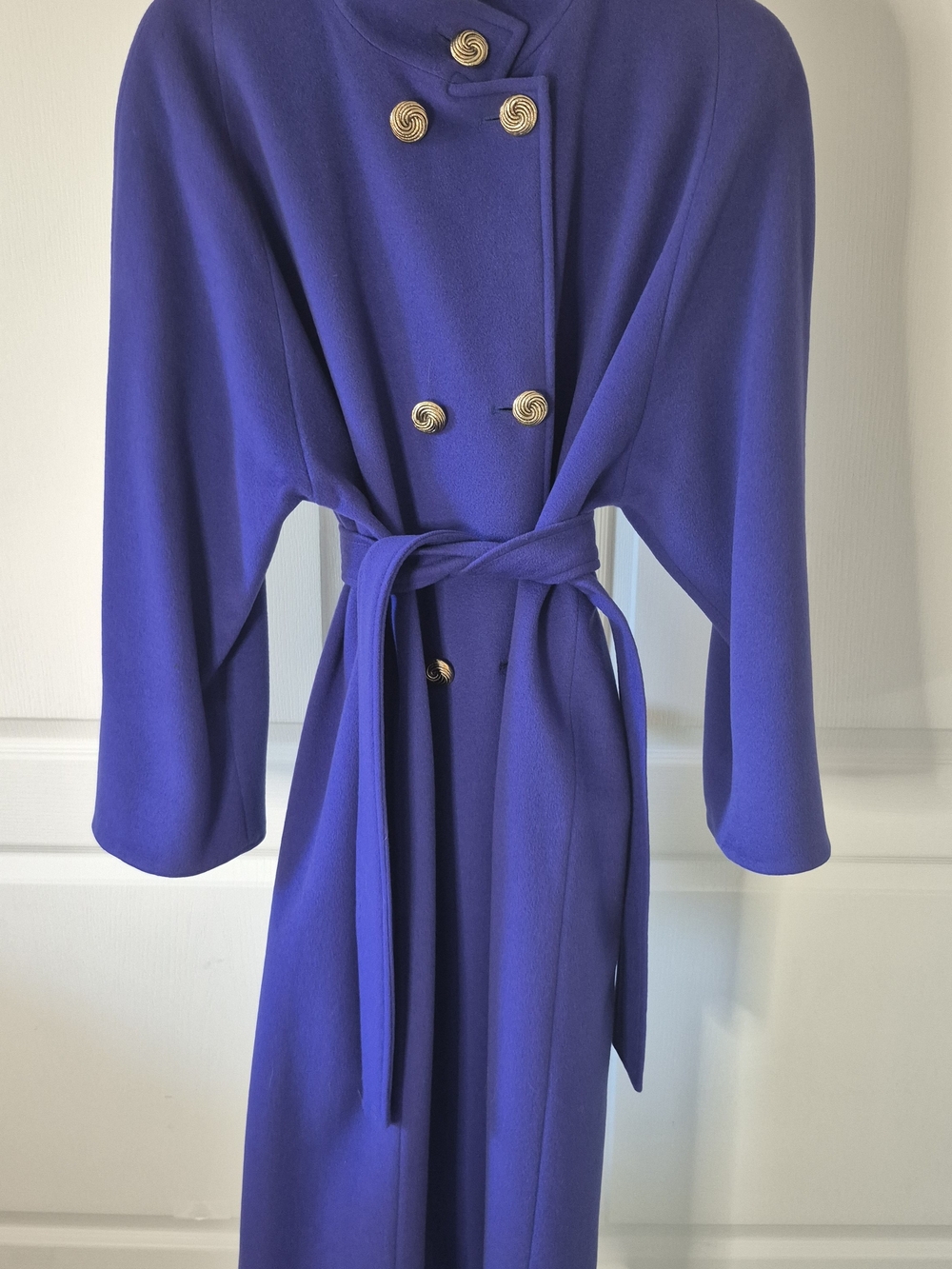 Vintage PIERRETTE B. Royal Purple Coat